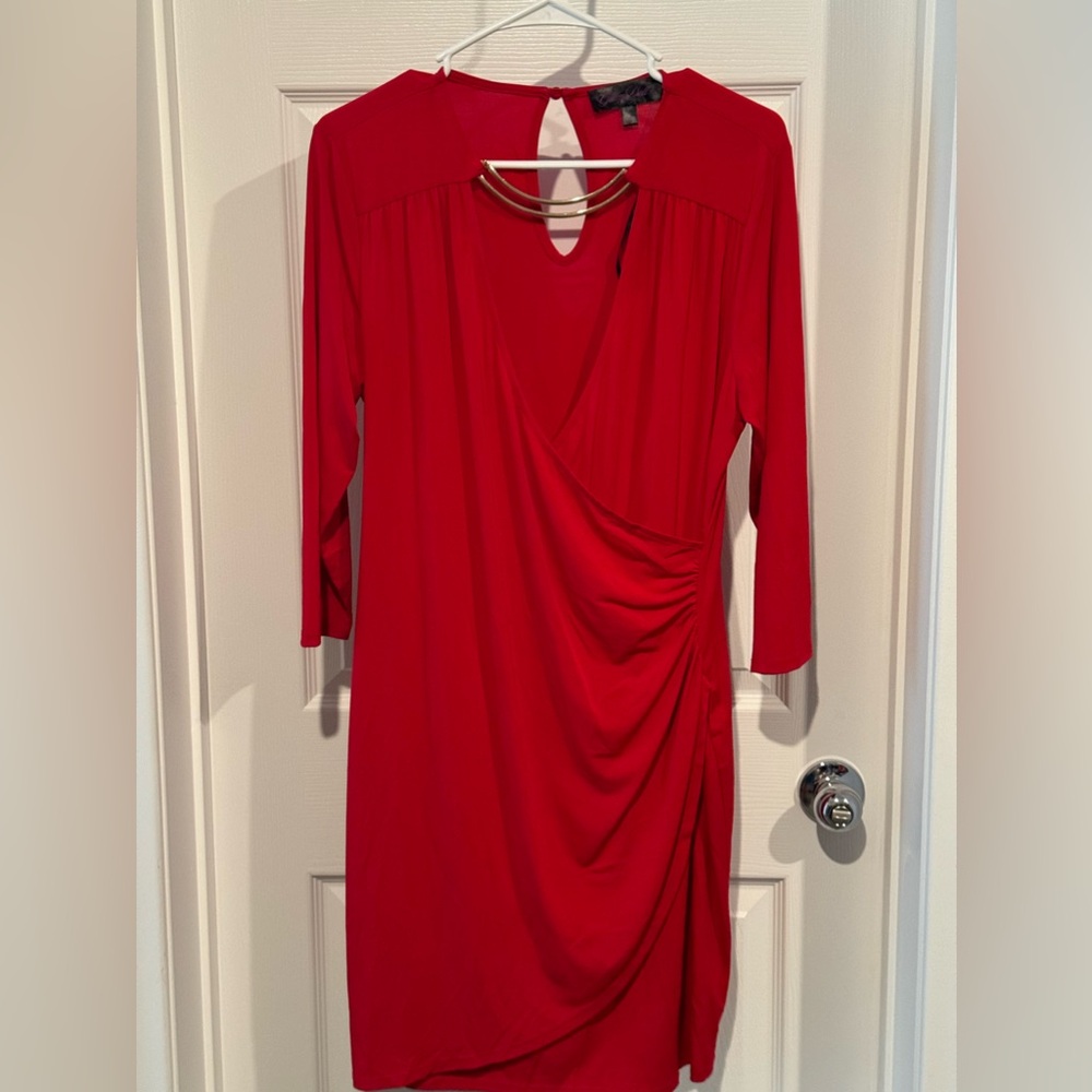 Red dress
